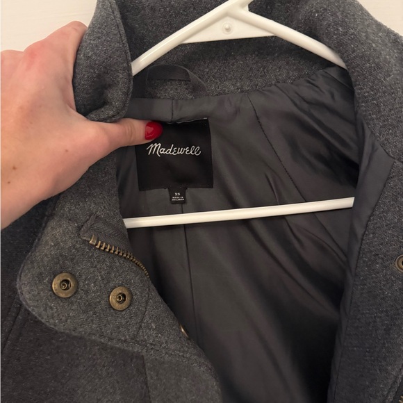 Madewell wool estate cocoon coat - Picture 2 of 3